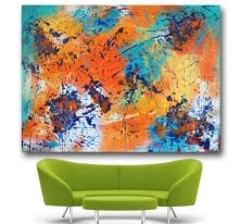 jackson pollock Abstract Art Canvas Painting Embrace the Warmth Wall art On canvas Abstract Oil Painting Hand Painted no framed
