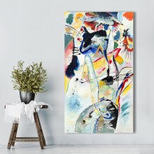 Wassily Kandinsky Abstract Canvas Art Wall Pictures For Living Room Modern Hand Painted Oil Painting Untitled Home Decor